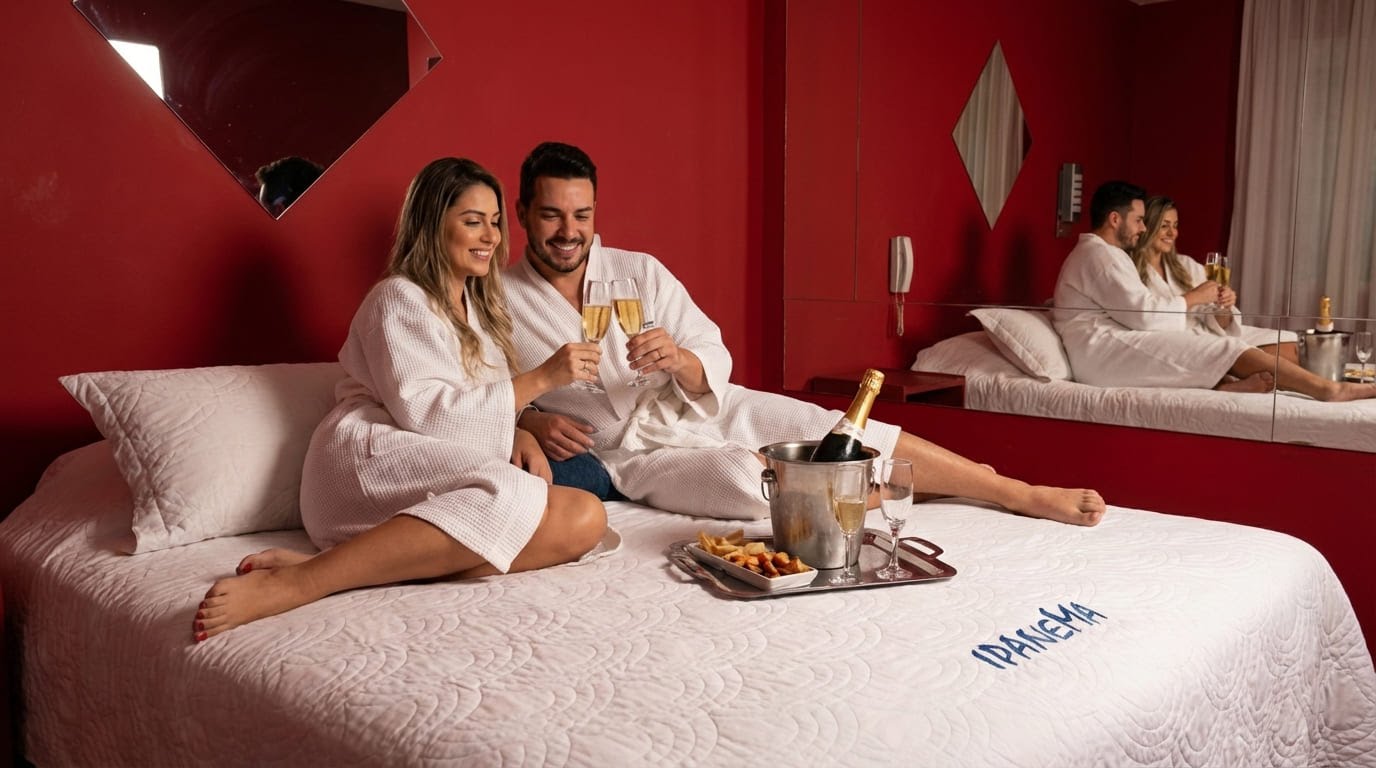 Suite Simple acogedora con ducha con espejo — Motel en Talca Ipanema